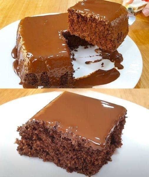 Chocolate cake in 5 minutes – without flour