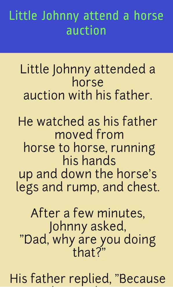 Little Johnny….
