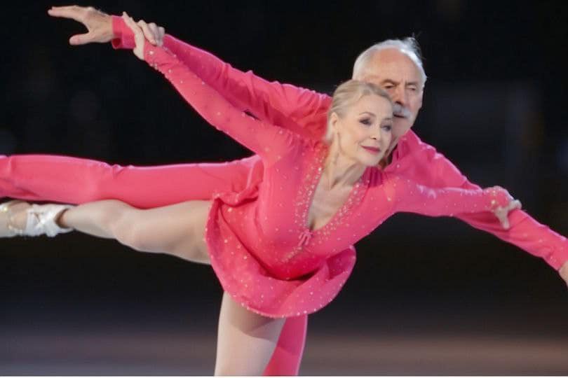 He’s 83 and she’s 79, and they’re back to dancing on ice. Olympic champions at this age danced so beautifully as if they were young
